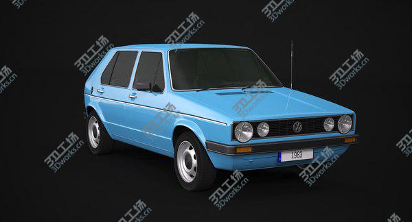 images/goods_img/20210312/3D model VW Golf I Collection/2.jpg